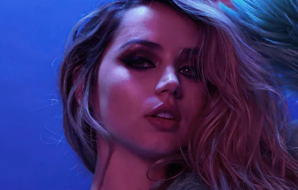 Взгляд, девушка, свет, лицо, Ana de Armas