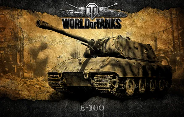 Картинка Германия, танки, WoT, World of Tanks, E-100