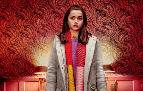 Фильм, актриса, красивая, постер, промо-фотосессия, Ана де Армас, Ana De Armas, Достать ножи