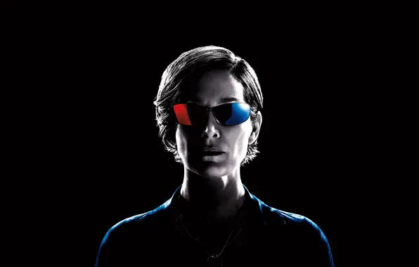 Картинка short hair, women, black background, actress, The Matrix, Trinity, movies, Carrie-Anne Moss