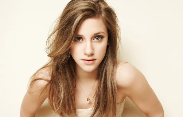 Фон, портрет, актриса, певица, шатенка, Lili Reinhart, Лили Рейнхарт