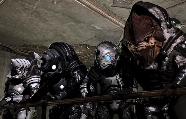 Войны, mass effect, гроганы