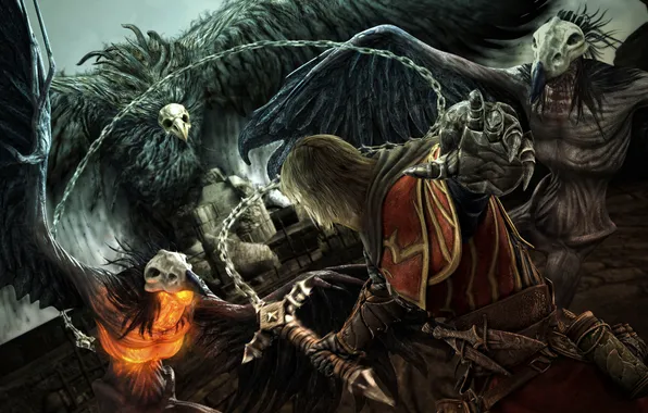 Картинка Бой, PS3, Xbox 360, Kojima Productions, Габриэль Белмонт, Castlevania : Lords of Shadow