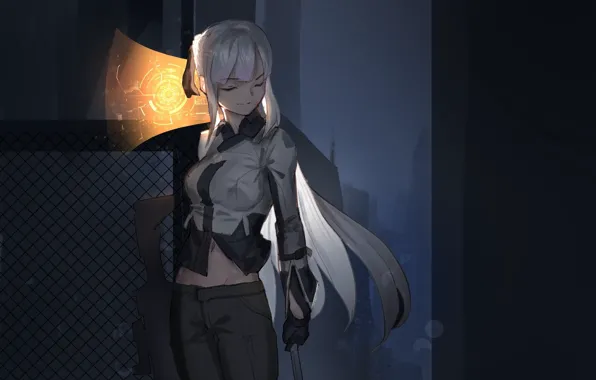 Девушка, фантастика, арт, Girls Frontline, Девушки фронта