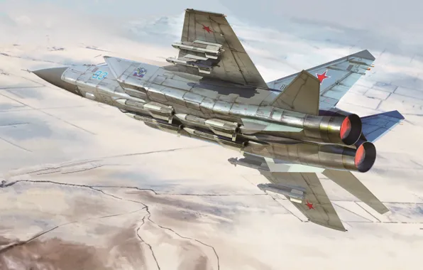 Россия, Перехватчик, МиГ-31, Боевой самолёт
