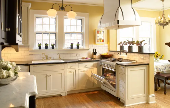 Country, inspiration, kitchen, storage, glamorous, design with wooden painted, white cabinets sets