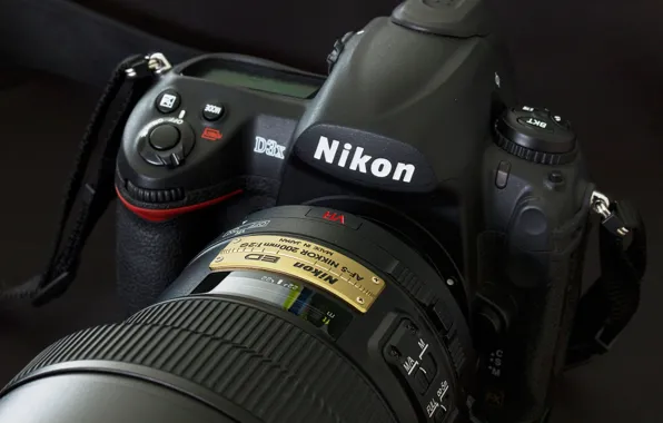 Фон, камера, Nikon