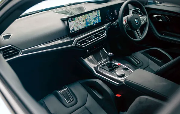 Картинка BMW, car interior, M2, G87, BMW M2 MT, 🤢