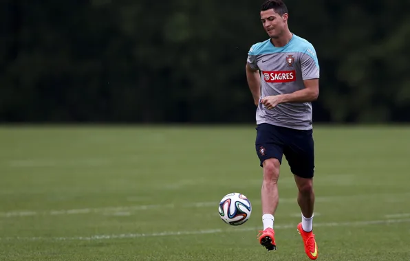Картинка Футбол, Португалия, Cristiano Ronaldo, Форма, Роналду, Football, Реал Мадрид, Криштиану Роналду
