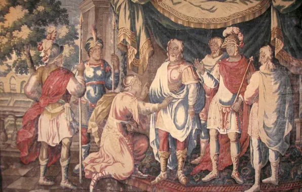 Картинка Клод, Жанна д'Арк в Шиноне на встрече с дофином Карлом, Винон