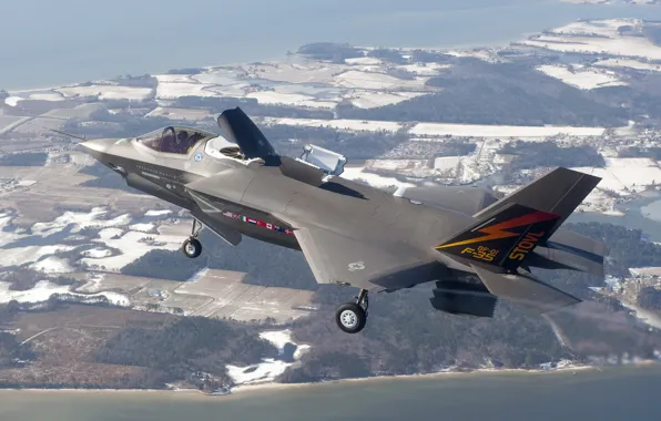 Оружие, самолёт, F-35B Lightning