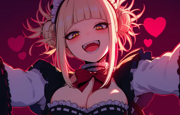 Аниме, арт, wallpaper, горничная, фартук, селфи, домохозяйка, apron