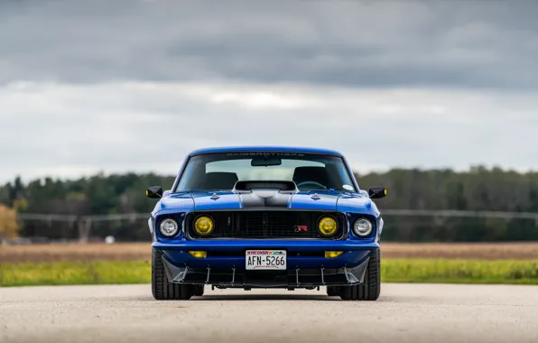 Картинка Ford, 1969, Фары, Ford Mustang, Muscle car, Mach 1, Classic car, Sports car