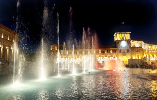 Пейзаж, Город, Армения