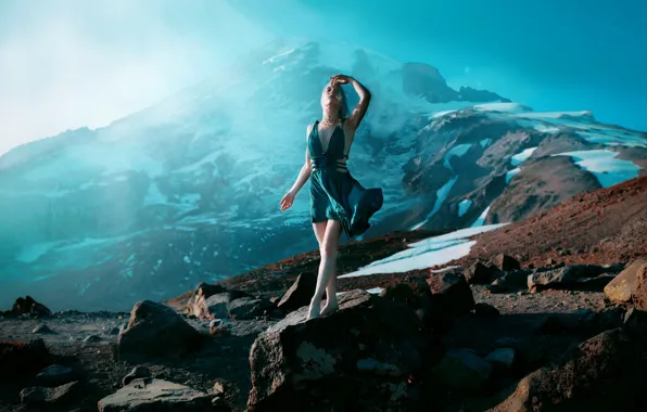 Девушка, в горах, Kindra Nikole
