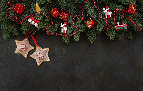 Картинка украшения, шары, Рождество, Новый год, christmas, new year, balls, wood