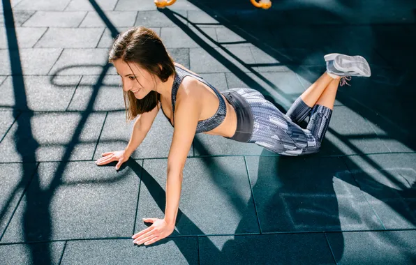 Girl, figure, exercise, hand, female, fitness, gym, healthy