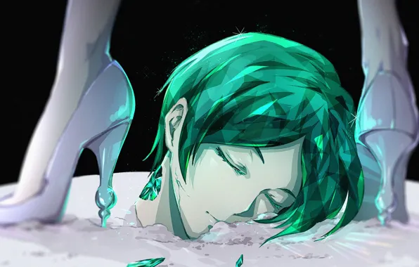 Голова, каблуки, Houseki no Kuni, Страна Самоцветов