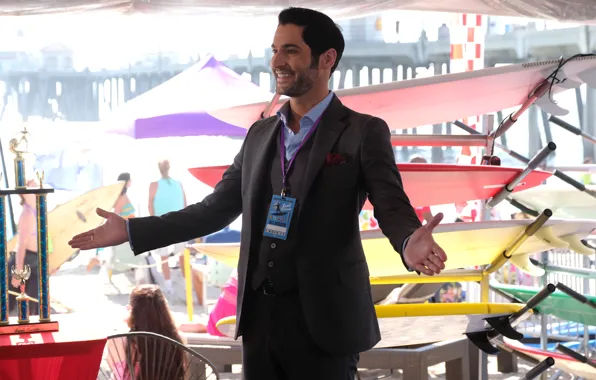 Поза, сериал, телесериал, Lucifer, Tom Ellis, Люцифер, Том Эллис, Люцифер Морнингстар
