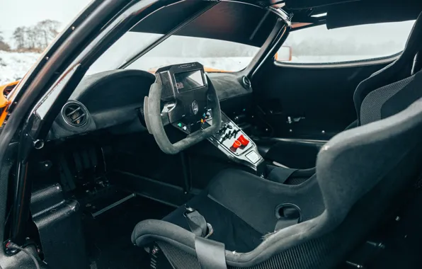 Картинка Maserati, MC12, Maserati MC12 Corsa, car interior