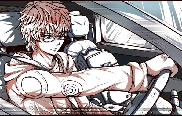 Очки, парень, 707, Mystic Messenger