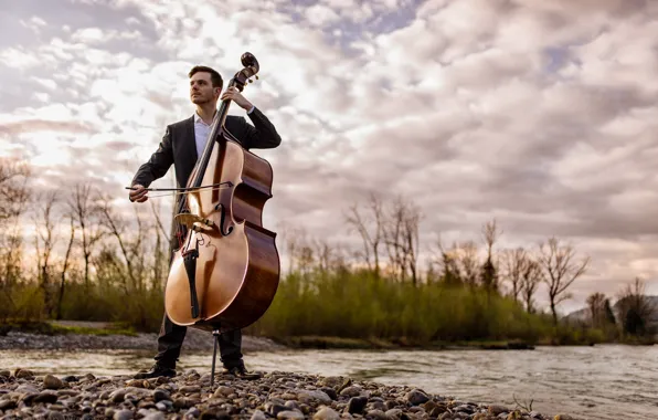 Музыка, человек, Kontrabass