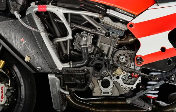 2008, мотоцикл, Ducati, MotoGP, motorcycle, единственный экземпляр, single copy, show bike