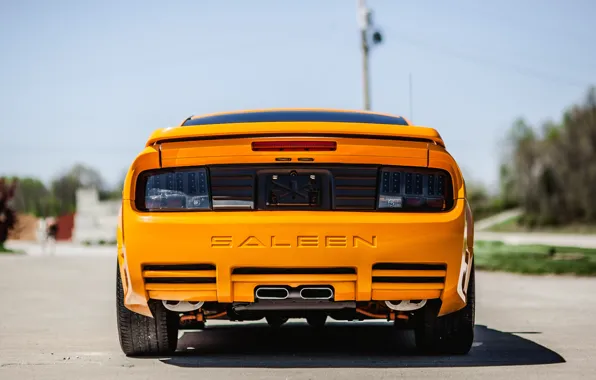 Mustang, Ford, 2008, Saleen, вид сзади, S302, Extreme
