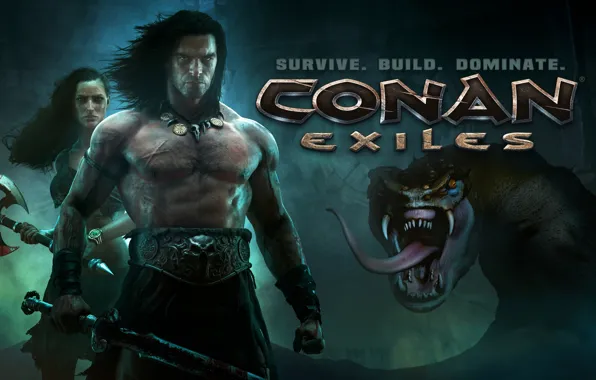 Фон, Мужик, Змей, Conan Exiles