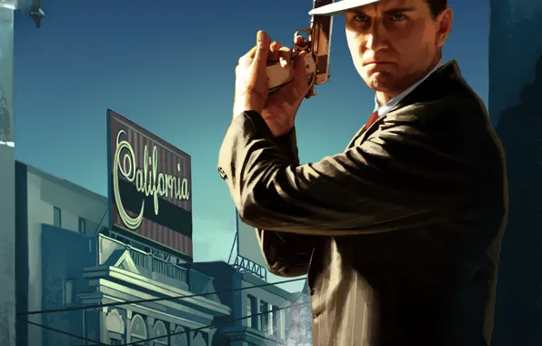 Картинка Game, L.A. Noire, Rockstar Games