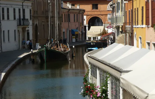 Город, Италия, Italy, Italia, Comacchio, Комаккьо