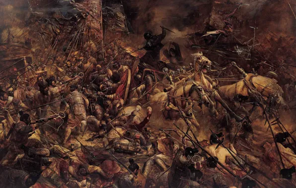 Soldiers, war, battle, horse, warriors