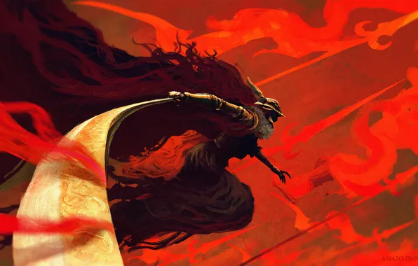 Девушка, оружие, Elden Ring, Malenia, Blade of Miquella