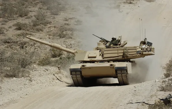 Картинка танк, США, Абрамс, война в Ираке