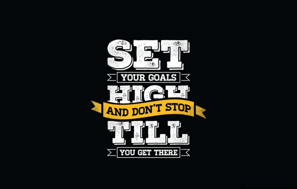 Goal, motivation, quote