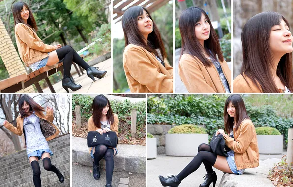 Beautiful, Asian, Model, Smile, Woman, Cute, Jacket, Pretty