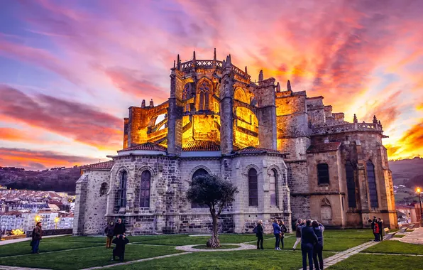 Испания, Spain, Cantabria, Кантабрия, Церковь Святой Марии, Castro Urdiales, Church Saint Mary, Кастро Урдиалес