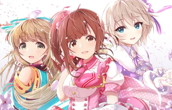 Девочки, группа, идолы, Idolm@ster