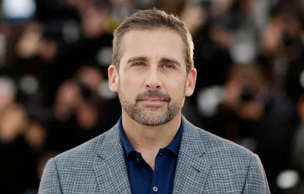 Фото, портрет, борода, актёр, пиджак, Steve Carell, Стив Карелл