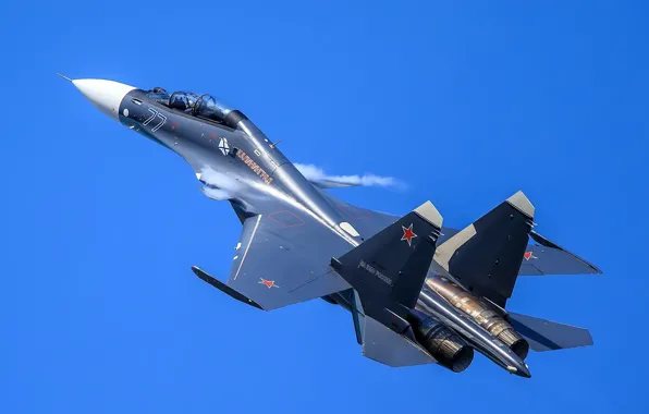 Небо, Su-30SM, боевой самолёт