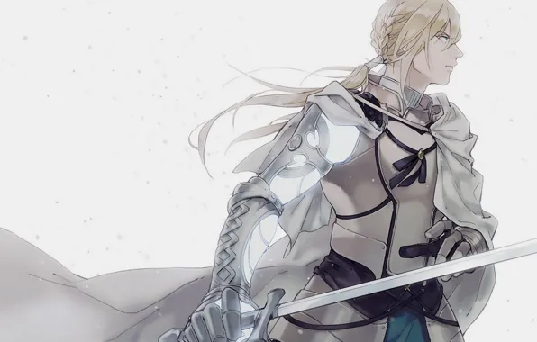 Аниме, арт, парень, рыцарь, Fate/Stay Night