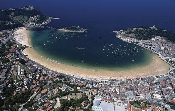 Город, Испания, Spain, San Sebastian, Страна Басков, Basque Country, Donostia, Сан-Себастьян