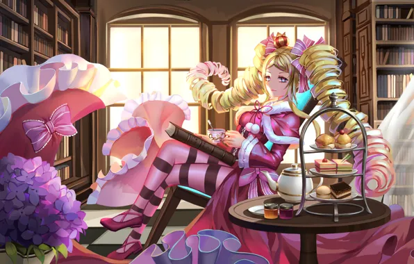 Anime, art, Beatrice, mafuyu, Re: Zero kara Hajimeru Isekai Seikatsu