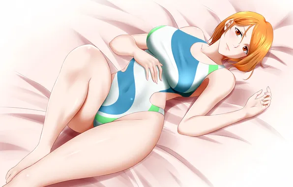 Girl, sexy, legs, boobs, anime, beautiful, short hair, pretty