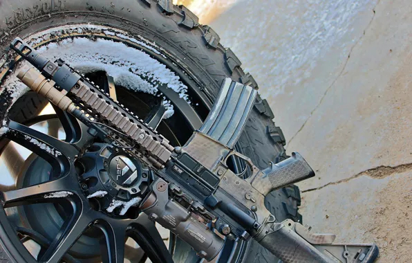 Оружие, AR-15, BCM, штурмовая винтовка