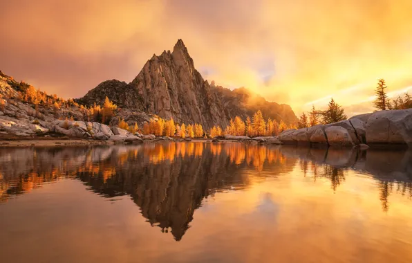United States, Wenatchee National Forest, Wenatchee National F, Gnome Tarn