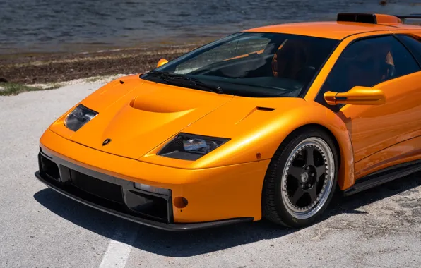 Картинка Lamborghini, Diablo, front view, Lamborghini Diablo GT