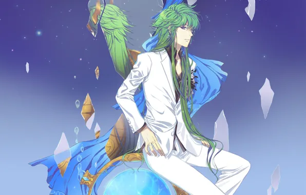 Аниме, арт, парень, saint seiya