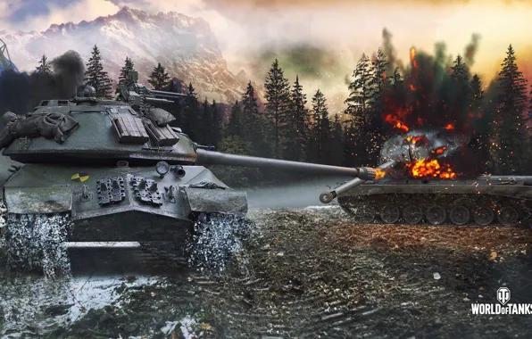 Танки, World of Tanks, режим, Стальной Охотник