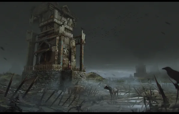 Token of Woden, tow tower, Watch tower